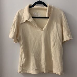 BIG BUD PRESS Fishermen Polo Off White Size L